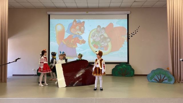 Казка "Рукавичка". Театральний тиждень. 1 клас смотреть онлайн