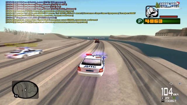 Погоня за Mark 2 I GreenTech RP #3