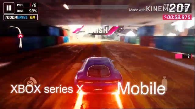 Asphalt 9 Mobile vs PS4 vs XBOX ONE vs XBOX series X смотреть онлайн
