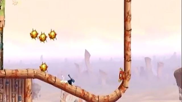 Rayman Origins "Tuned Up Treasure" Treasure Chase смотреть онлайн