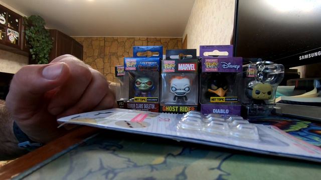 Обзор фигурок-брелков от компании Funko Pop Часть 2. Funko Pop Keychain!