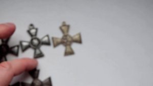 Купил Георгиевский крест. 3 , 4 степень. Сколько стоит ? Как отличить подделку ? Цена, обзор.