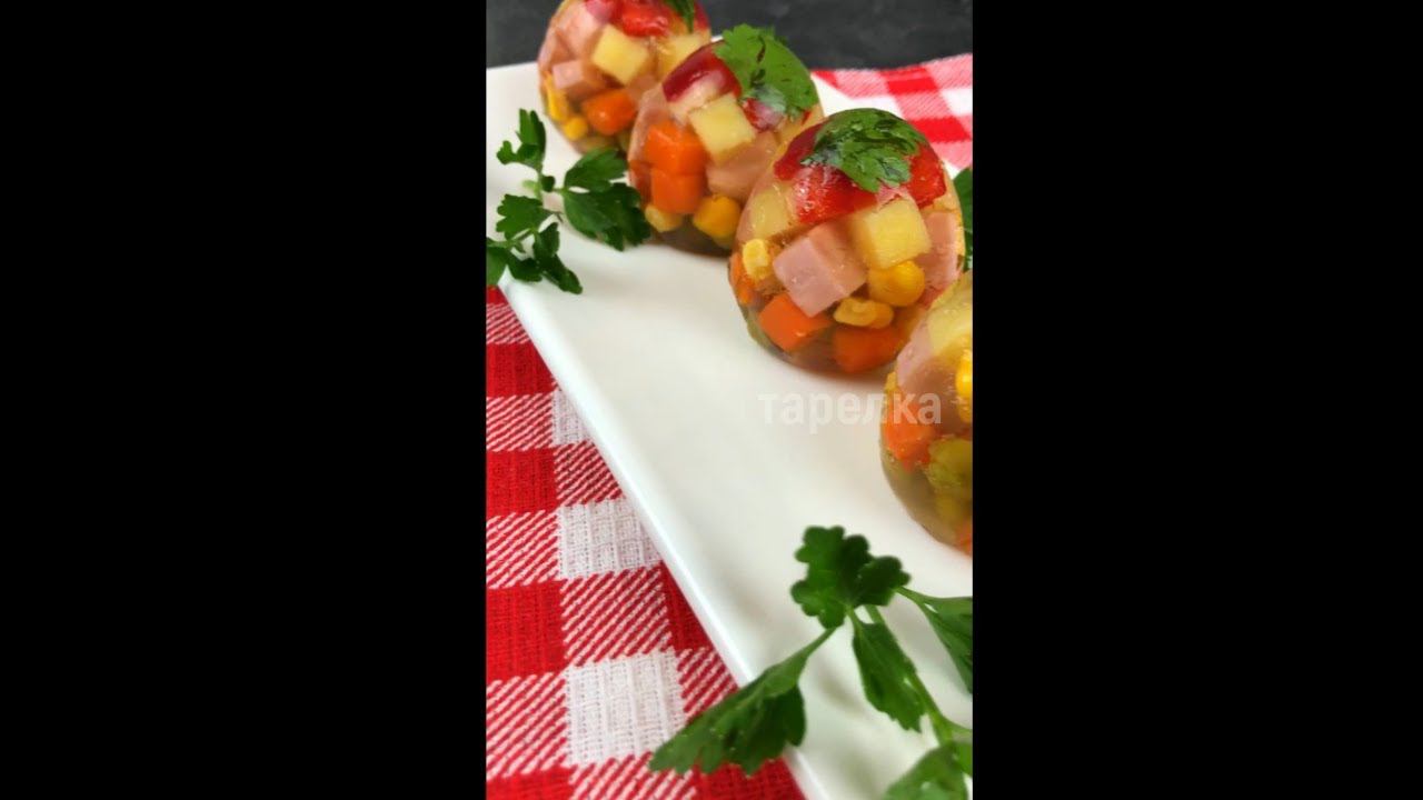 Заливные яйца - удивительные рецепты к пасхальному столу смотреть онлайн