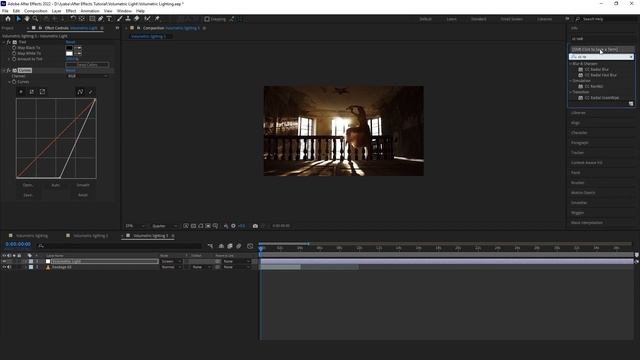 Create Volumetric Light in After Effects in 2 Minutes | No Plugins Required | Tutorial смотреть онлайн