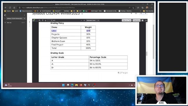 CIS 2454 - Web Systems Development ( PHP / Java ) - Course Intro - Winter 2023 смотреть онлайн
