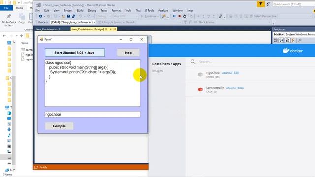 CSharp Java Container смотреть онлайн