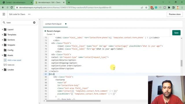 How To Create Custom Contact Forms in Shopify [Add more fields] смотреть онлайн