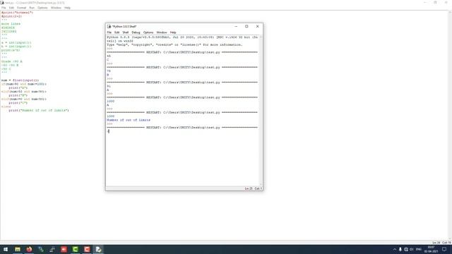 Python from basics with least resources (part-2: If-Else statements, For and While Loop) смотреть онлайн