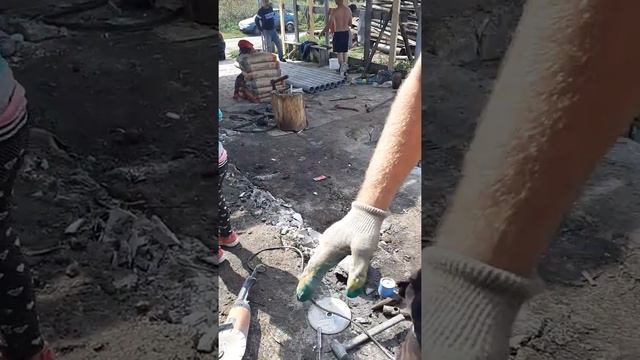 Навес из цементноазбестовых труб часть 2 смотреть онлайн