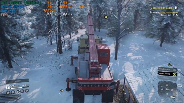 SNOWRUNNER | GTX1650TI / RYZEN 5 - 4600H / 16GB ОЗУ смотреть онлайн