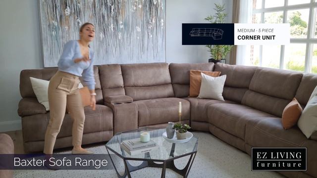Baxter Sofa Range - EZ Living Furniture