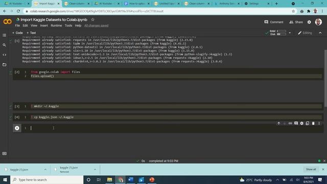 How to download datasets from kaggle to colab смотреть онлайн