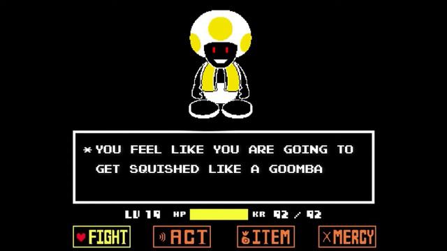 Undertale - Yellow Toad fight theme смотреть онлайн