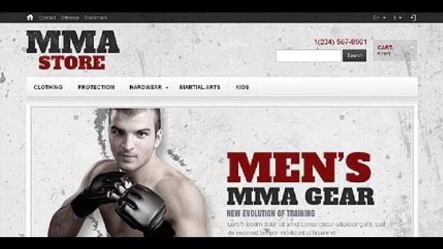 Preview Responsive Martial Arts Store TMT PrestaShop смотреть онлайн