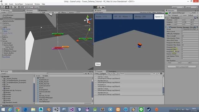 Simple Unity Tower Defense Prototype Part 1 смотреть онлайн