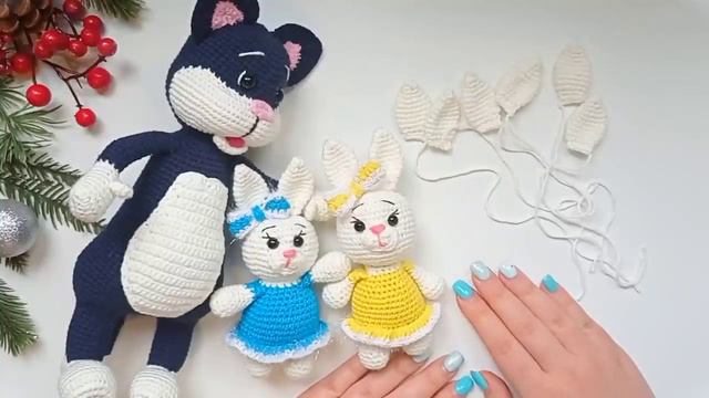 Много зайцев и один котик. Распаковка и запаковка подарка. смотреть онлайн