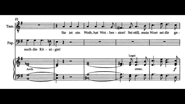 Zauberflöte Act2 Nr12 Quintet | DRITTE DAME highlighted | SLOW version | Opera Study Accompaniment смотреть онлайн