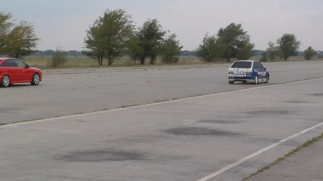 ZAZ Tavria turbo - Opel Vectra turbo смотреть онлайн
