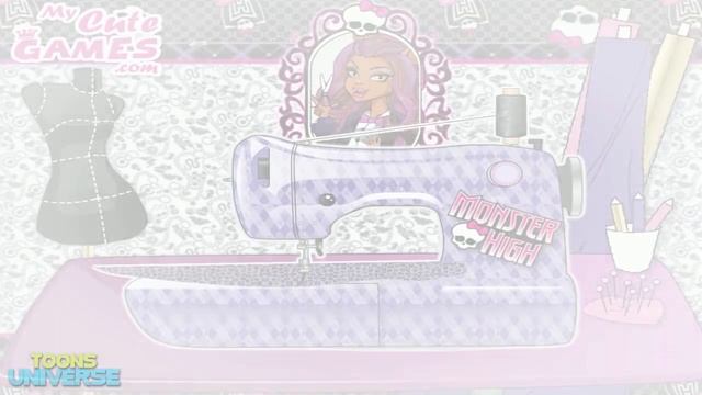 Monster High Clawdeen Wolf Design Studio Fashion Game for Girls смотреть онлайн