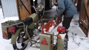 Мопед Альфа с коляской.