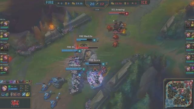 FIRE vs ICE - All-Star Event смотреть онлайн