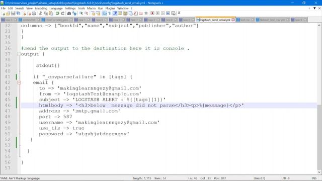 ELK Stack - How to send email using Logstash | Logstash Email output plugin смотреть онлайн