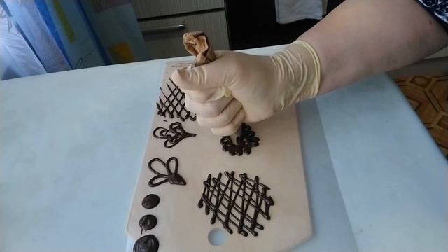 РИСУЕМ ШОКОЛАДОМ. ЧАСТЬ 1 смотреть онлайн