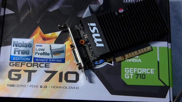 Geforce GT710 レビュー : ロープロファイル対応GPU 【中古PCに搭載、ベンチマークチェック】 смотреть онлайн