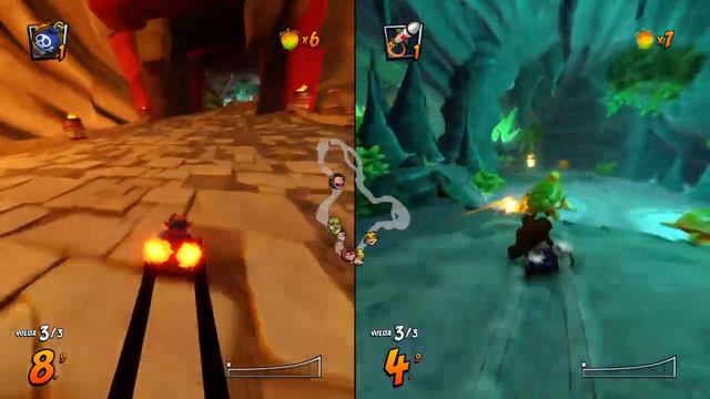 Crash Team Racing Nitros-Fueled Gameplay 2 jugadores Español Latino Nitros Oxide Versión смотреть онлайн