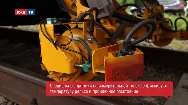 Самоходная машина для ремонта путей || Рабочий момент | РЖД ТВ смотреть онлайн