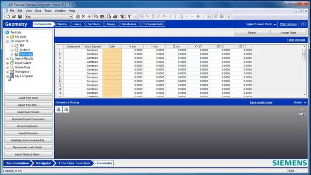 Import CAD Geometry in Simcenter Testlab смотреть онлайн