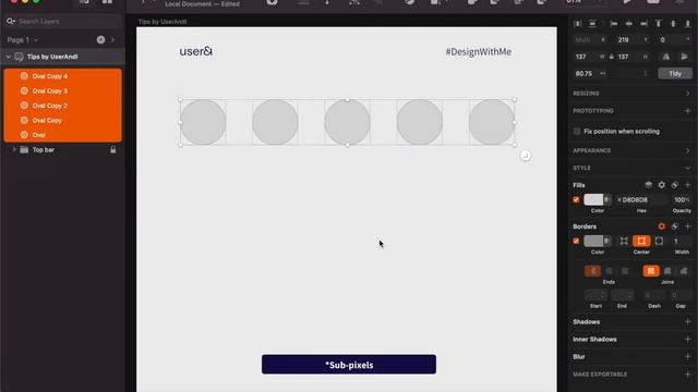 How to Distribute Elements Quickly in Sketch | Tips by UserAndI смотреть онлайн