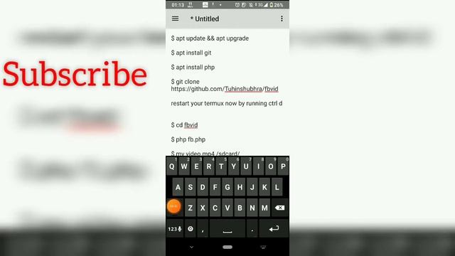 How to download facebook videos using termux. смотреть онлайн