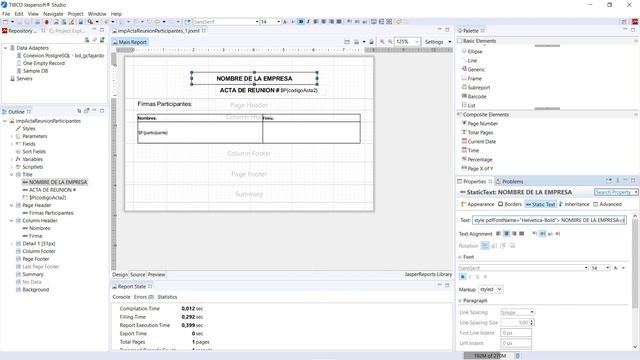 Colocar Texto con Negrita en JasperReports - Jaspersoft Studio - Reporte Java PDF смотреть онлайн
