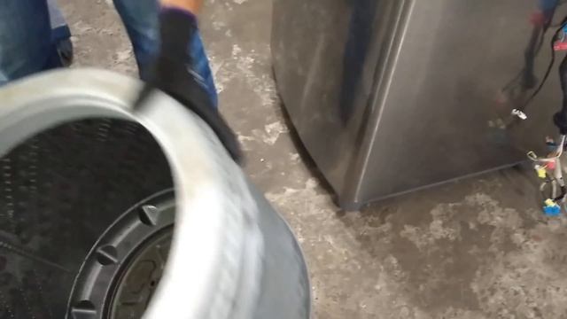 2 DESARME LAVADORA LG INVERTER