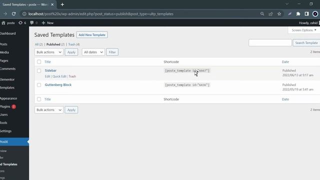 How to use PostX: Save Template anywhere via Short code смотреть онлайн