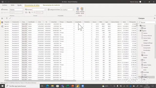 Reporte de Proyectos en Power BI смотреть онлайн