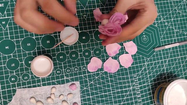 МК.роза из холодного фарфора🤗 смотреть онлайн