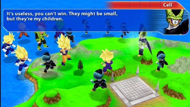 DBZ: Tenkaichi Tag Team - Cell Games Begin смотреть онлайн