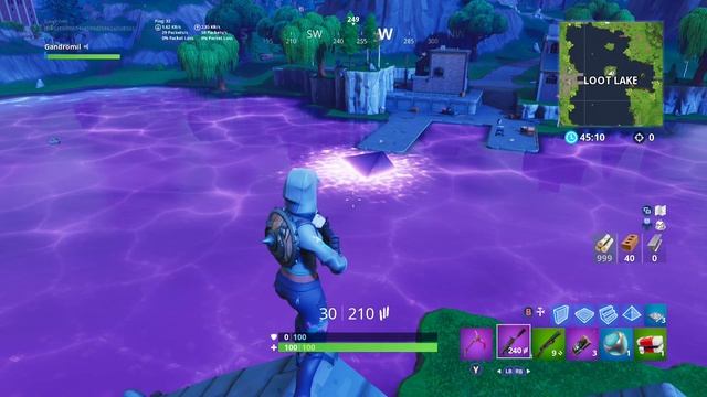 The Cube Landing in Loot Lake!!! 2/3 смотреть онлайн