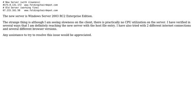 Slow performance with .NET 3.5 web site on IIS 6, .NET 2.0 web site working fine смотреть онлайн