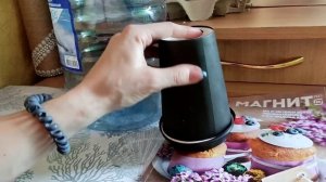 Самовар из подручных материалов.Осенняя поделка.