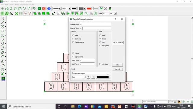 How to draw Pascal Triangle using microsoft word смотреть онлайн