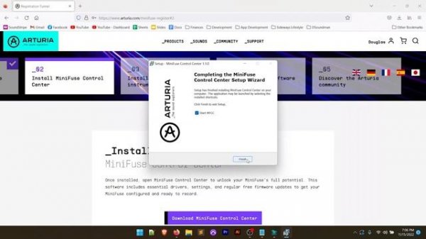 Arturia Mini Fuse 2 - USB Audio Interface - Setup and First Use