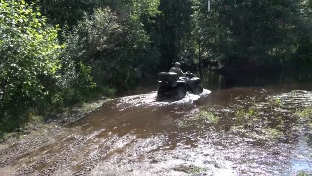 Покатушки на квадроциклах Брод Макарий. смотреть онлайн
