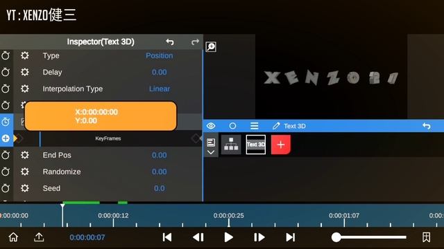 TUTORIAL - 3D text Like Me (NODE VIDEO & ALIGHT MOTION TUTORIAL) смотреть онлайн