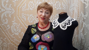 Воротничок "Ландыш". Мастер-класс по вязанию крючком от О. С. Литвиной.