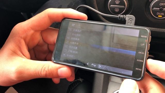 Видеорегистратор, смена языка меню с китайского на русский смотреть онлайн