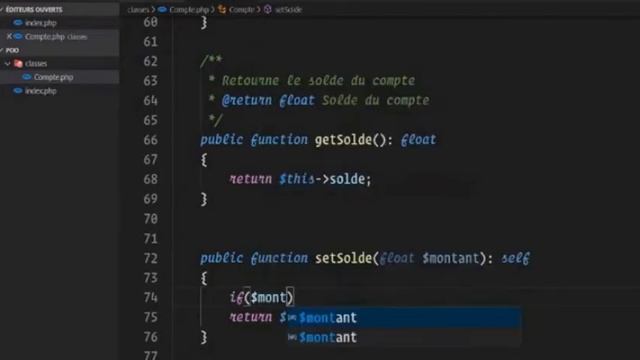 PHP Orienté Objet-Visibilité смотреть онлайн