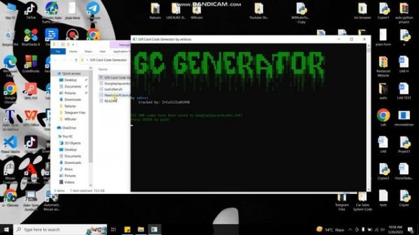 How to Generate Gift Card Code | GC generator Tool | Create your own Gift Card Code